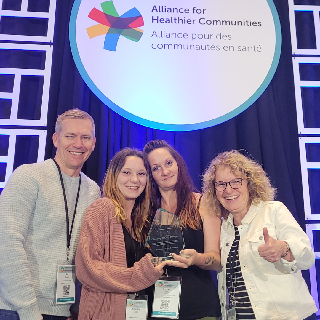 Consumption & Treatment Services Staff Honoured with Provincial Award